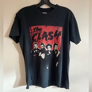 The Clash T Shirt - Vintage Faded Thin